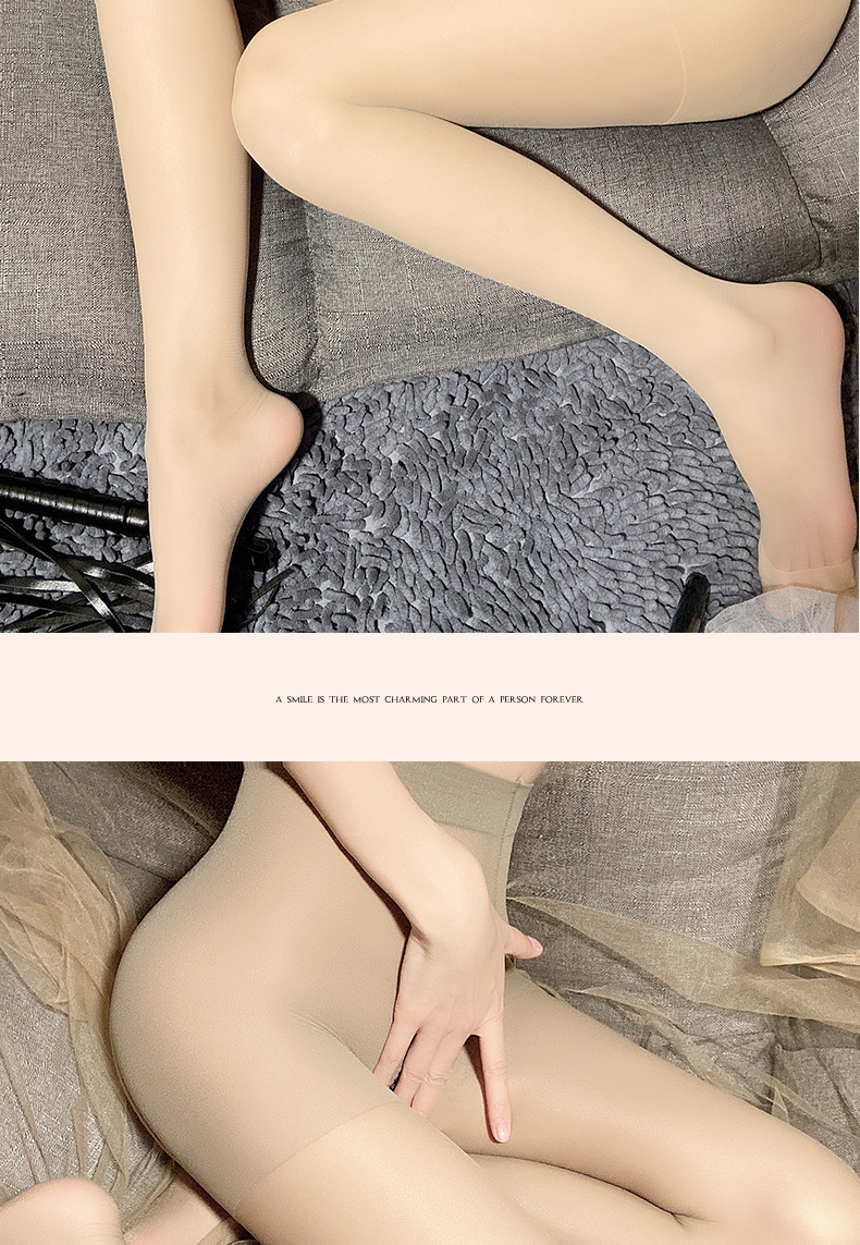 Ultra-Thin Black Spandex Stockings, Sheer Nightclub Tights, One Size — detail image 22