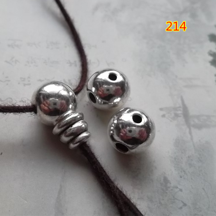 藏银光面圆球三通214