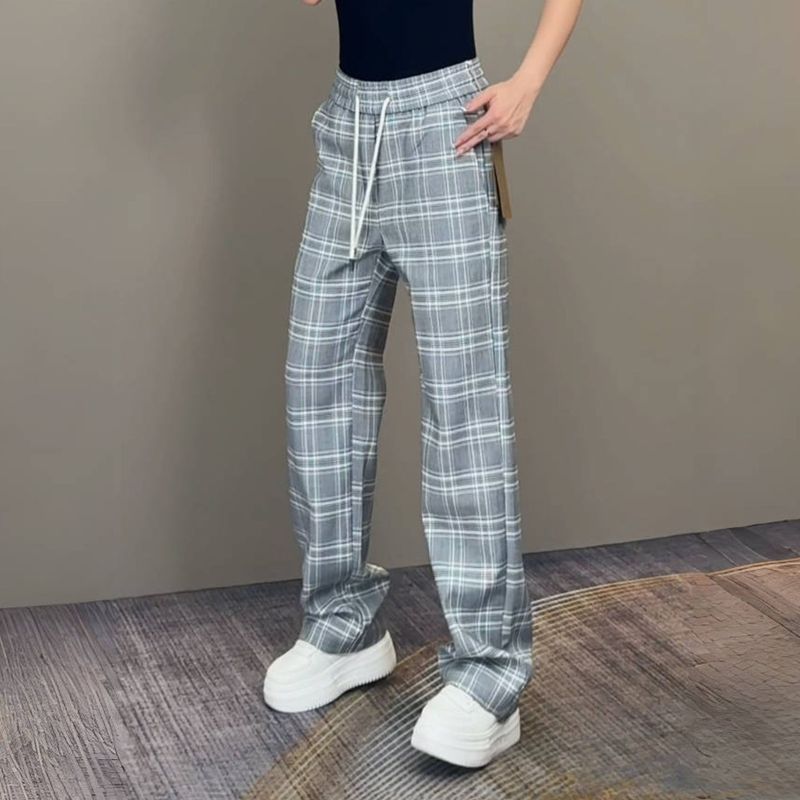 秋季新款高品质时尚直筒休闲裤百搭潮流舒适垂感男女同款高端长裤|undefined