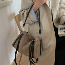 女式手提包包2025秋冬新款欧美托特包跨境女包单肩斜挎包百搭大包