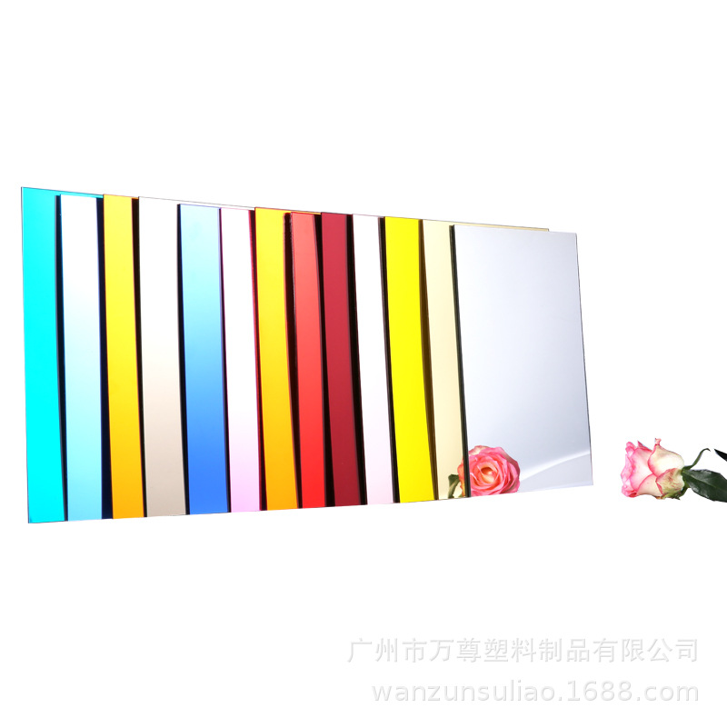 厂家直销背景板室内装饰   婚礼请柬 金银玫瑰金各种镜面亚克力板