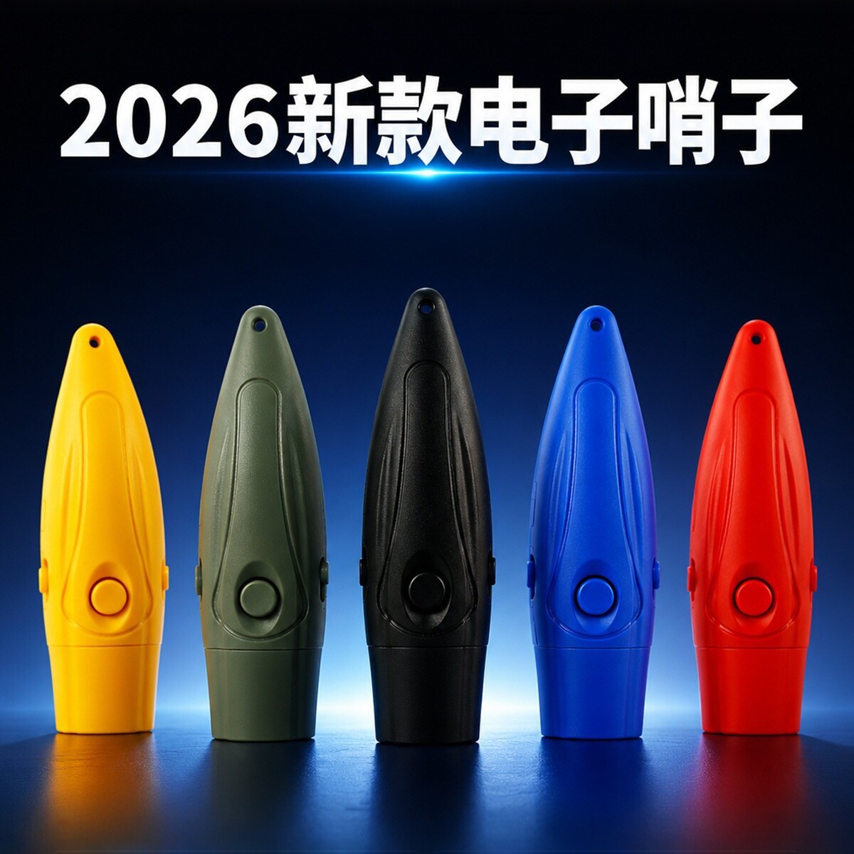 Electronic whistle, three-tone high-pitched whistle, referee whistle, sports competition training coach whistle