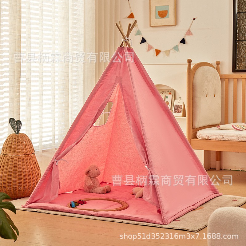 Nueva carpa interior para niños, esquina de jardín de infantes, juego de casa, castillo pequeño, juego para niños, tienda de decoración de casa pequeña