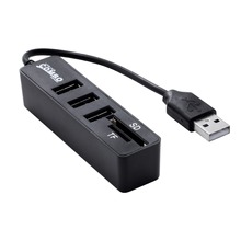 A510 3 PORT 2.0HUB ALL IN 1 CARDREADER SD TF MMC MS HI-SPEED