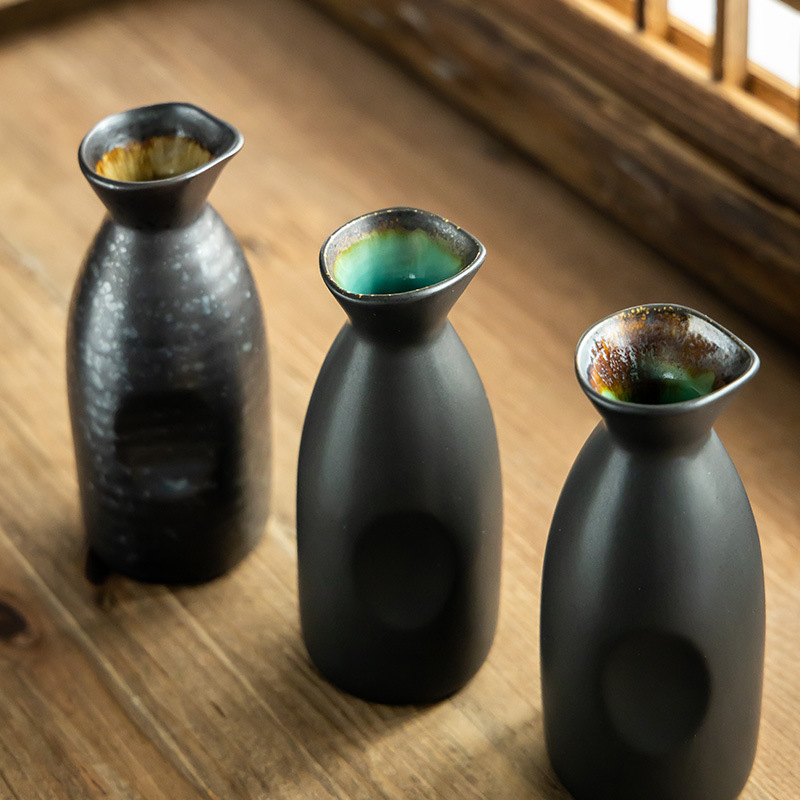 [Kits de tetra de sake] tetra de cerámica, tetra de vino, tetra de vino, tetra de cuatro tazas, tetra de sake de restaurante