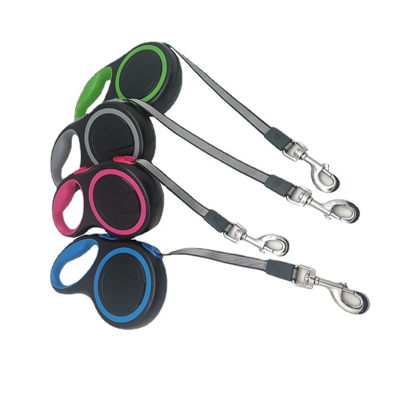 Transfronteriza nueva correa para mascotas perro correa retráctil automática para mascotas correa de viaje cuerda para perros suministros de perno