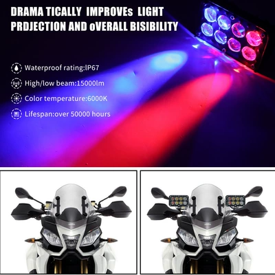 İşçi projektorları and motorcycles, ultra-bright external motorcycle