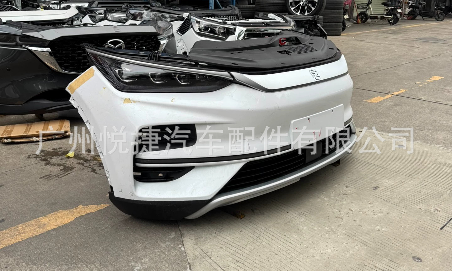 Suitable for BYD Tang EV front nose, front bumper, front radiator, and headlights