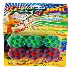 彩纸弹玩具派对出口玩具礼花弹彩纸生日派对彩纸弹