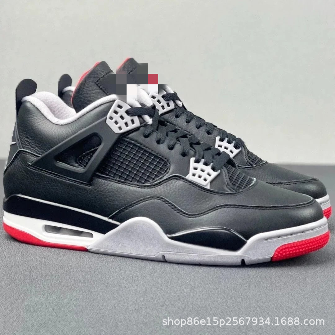 Zapatillas de Baloncesto Deportivas AJ4, Cuero y Caucho, Transpirable y Antideslizante, para Deporte y Ocio