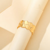 Fashionable one size brand ring stainless steel suitable for men and women, simple and elegant design