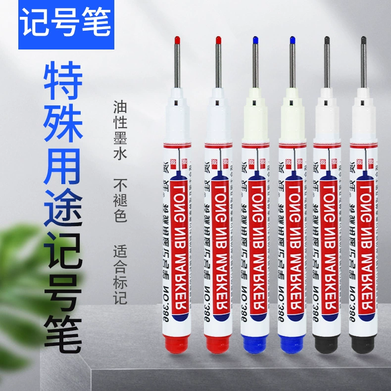 Длинная голова маркерная ручка столярная ручка с глубоким ртом