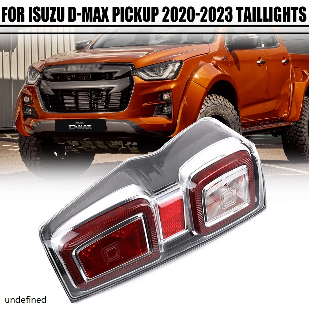 Suitable for Isuzu D-Max 20-23 Models Rear Tail Light Semi-Assembly, Brake Light, Reversing Light, Turn Signal Light