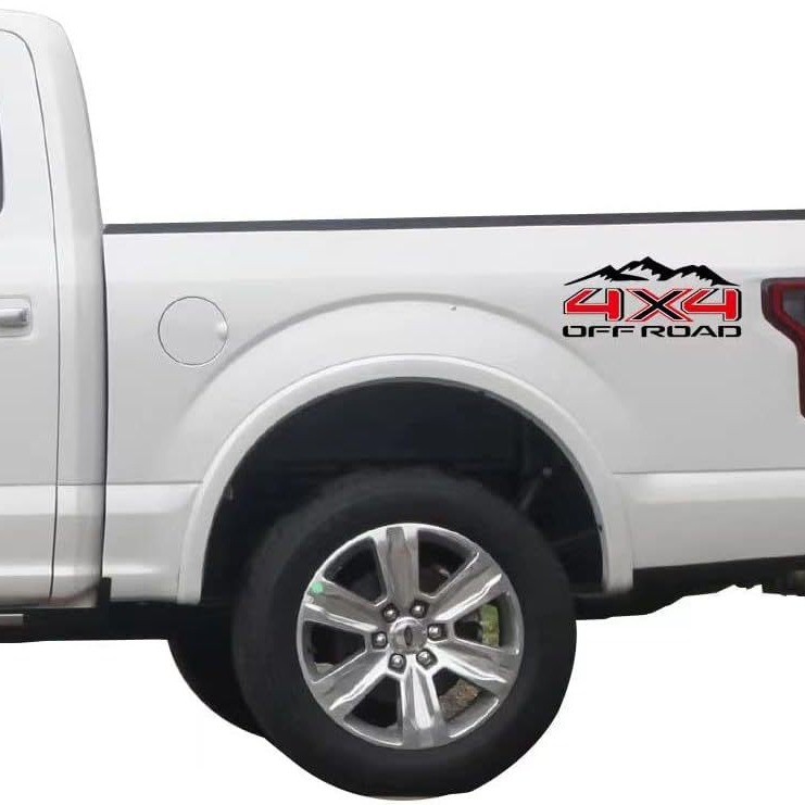 Amazon nuevo FX4 coche pegatinas 4X4 OF ROAD venta caliente pegatinas impermeables