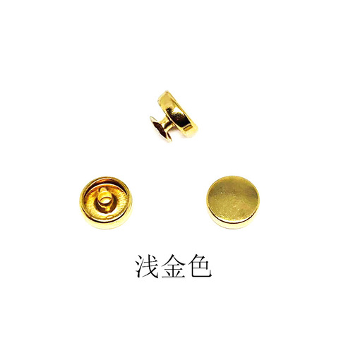 Wholesale Gao Ping Collision Nail Box Bags Clothing DIY Metal Accessories Chess Pieces Mother Pop rivets Shoes Decorations High Head Wheel Covers