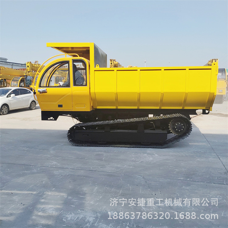 钢制履带运输车 隧道履带混凝土运输车 隐藏式支重轮履带运输车