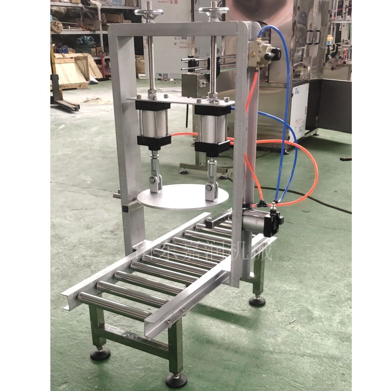 电动双缸压桶机 双气缸压盖机 脚踏式压盖机