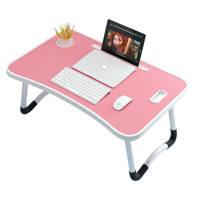 Foldable small table, writing desk, bed table, dormitory laptop table, bedroom balcony bay window folding table