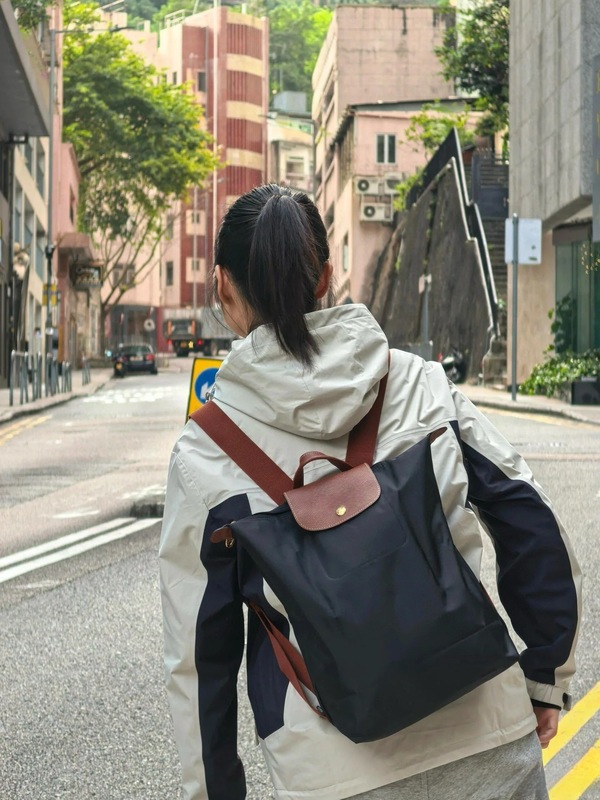 龙骧尼龙折叠双肩包轻便防水休闲学生旅行包单肩斜挎百搭女包|undefined