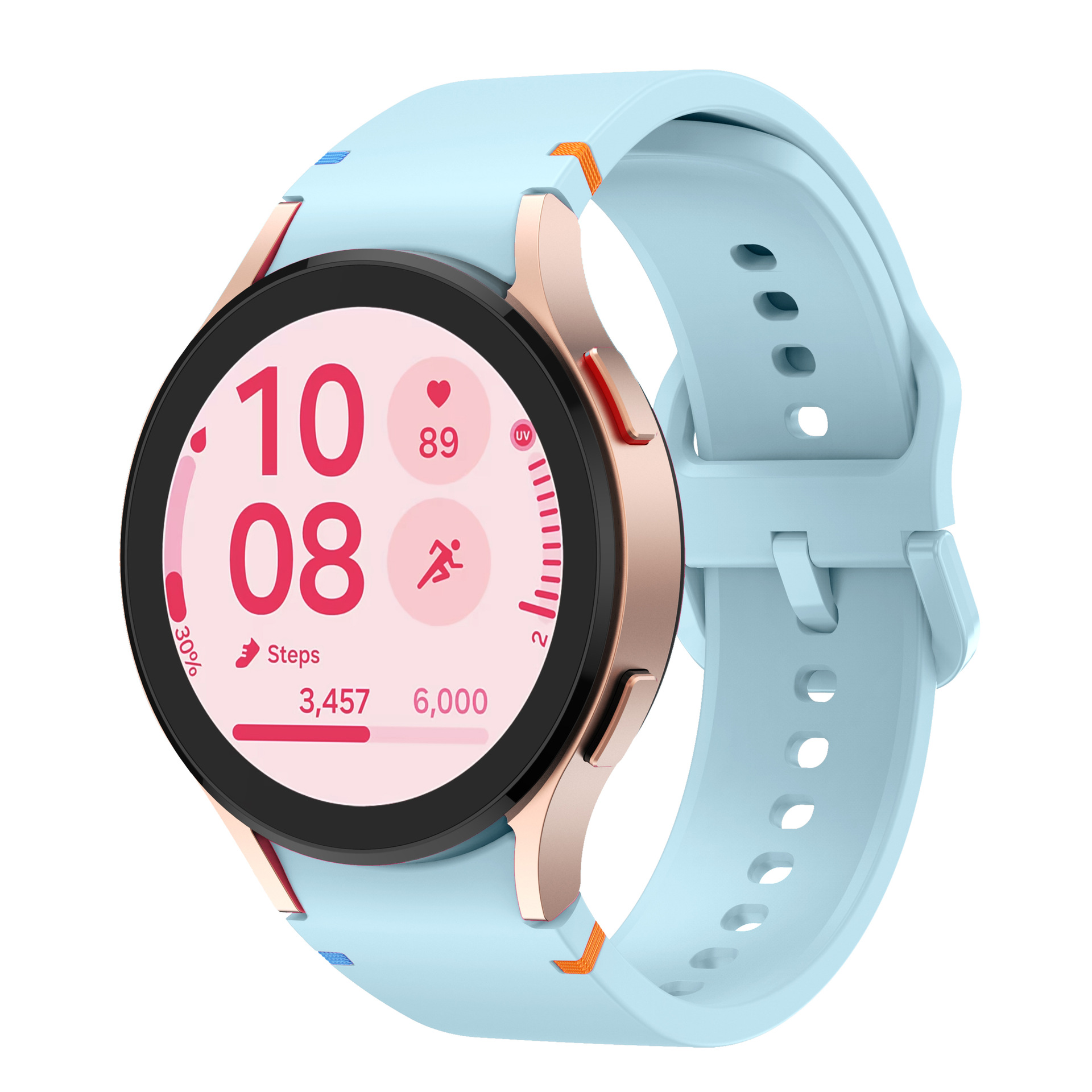 This is suitable for replacing the curved seam plain texture of the watch strap on Samsung watch7, watchFE, watch6 and watch5 undefined