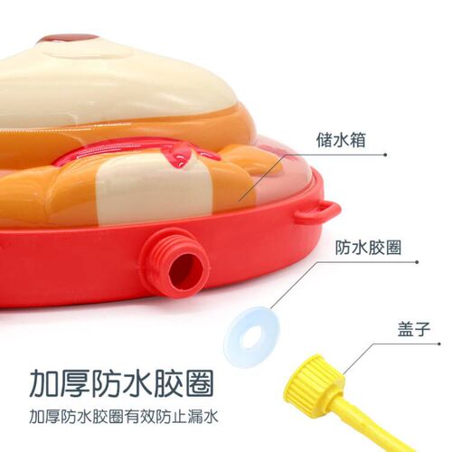 Large children's pull-out backpack water gun large capacity outdoor water fighting artifact boys and girls toys