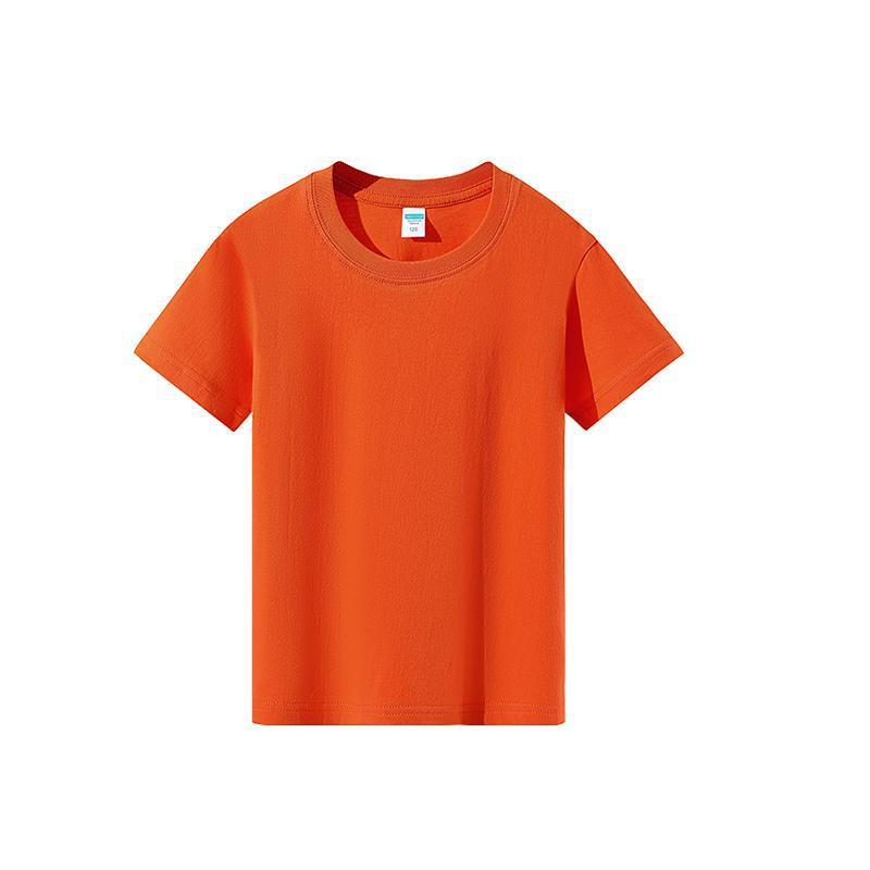 サマーキャンプ小学生純綿クラス制服カスタムTシャツ幼稚園卒業文化シャツ子供服半袖夏|undefined
