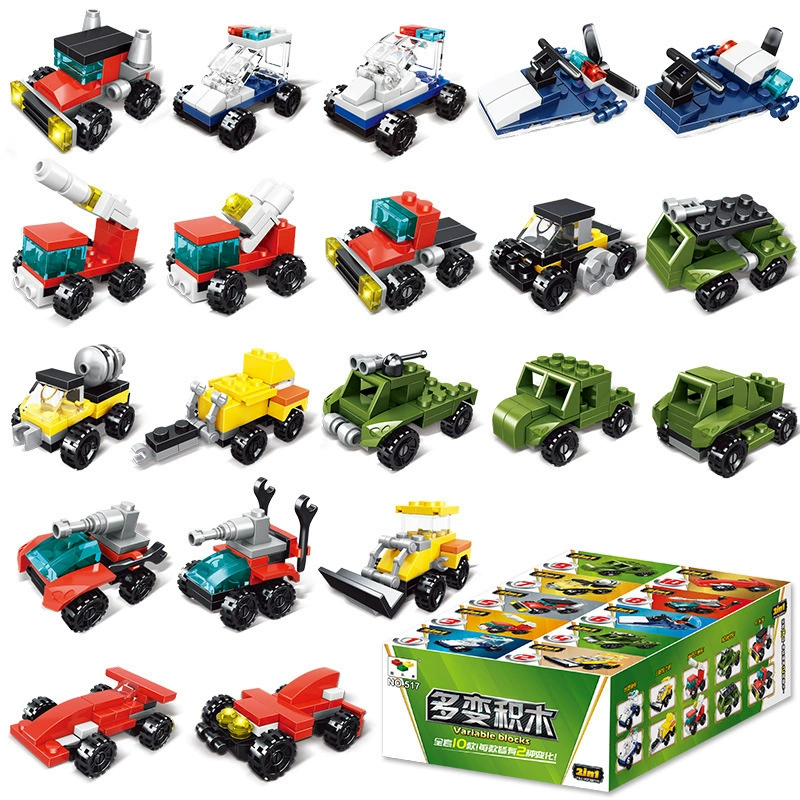 Конструктор в стиле LEGO, игрушка-динозавр, мелкие детали, капсульная игрушка, подарок на день рождения