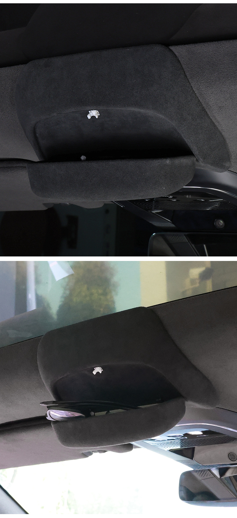 Specially Used for Jixiao 001 Interior Modification Car Reading Lamp Glasses Case Glasses Clip Supplies Accessories Storage
