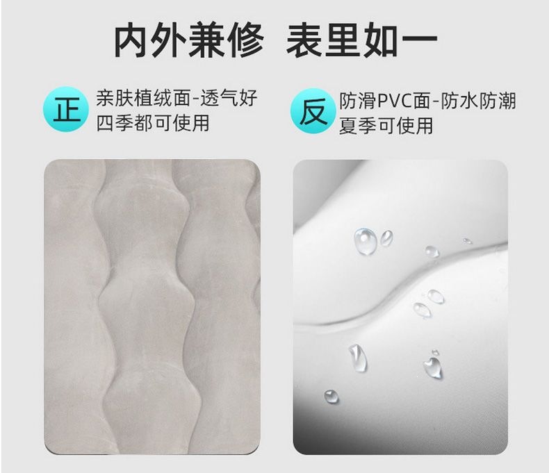 Car inflatable bed, rear seat sleeping pad, mattress for sleeping in the car, magic tool for sleeping in the car, foldable travel bed for the rear seat of a sedan