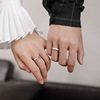 Small design fashionable one size ring for beloved suitable for men and women