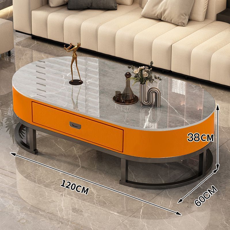 화산재 조리대 + 블랙 프레임 오렌지 소프트백