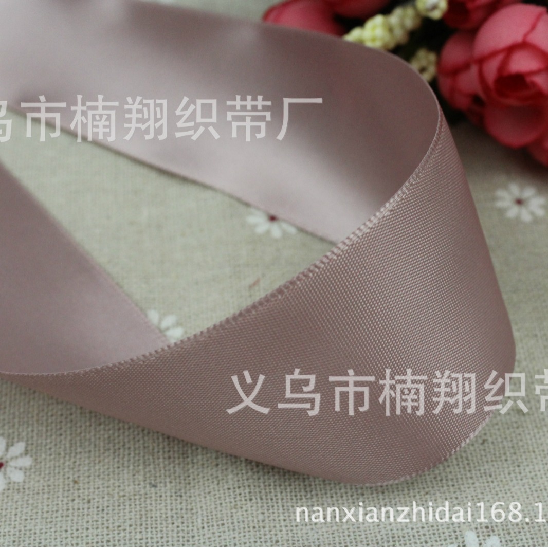 Manufacturer supplies wedding encrypted single-sided satin ribbon…