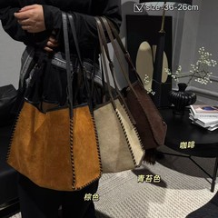 复古大容量慵懒风休闲腋下托特包包女2025秋冬新款时尚百搭单肩包
