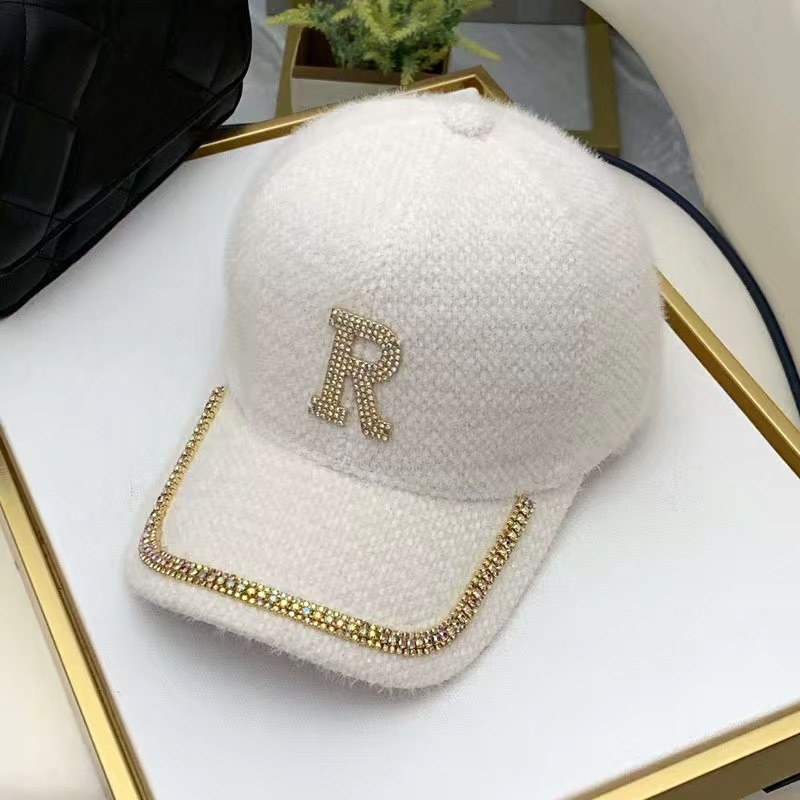 Ny plysch ankatunghatt för barn Höst- och vintertrend Bred brätte Förtjockad termisk mode R Mark mångsidig_voghion.com