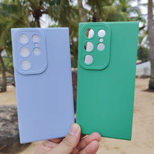 适用SAM三星S24PLUS直边磨砂TPU魅眼手机壳 磨砂瞳眼精孔防摔软套