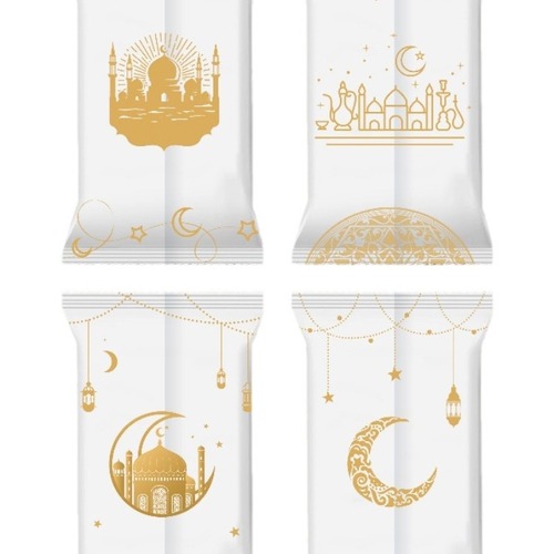 7*12cm Camel Moon Castle Biscuit Bag Festival Celebration Bag Western Pastry Mung Bean Pastry Food Machine Sealing Bag