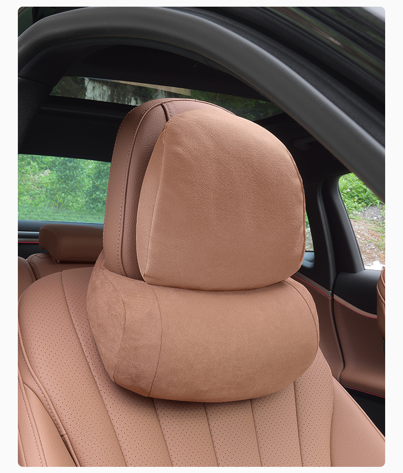 Mercedes-Benz New E-Class E300L Headrest Neck Pillow E260L Seat Lumbar Cushion C-Class Glc300 Pillow Car Supplies