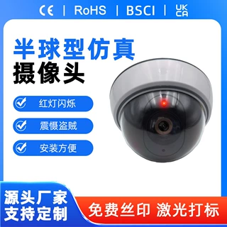 定制高仿真假监控室内室外模拟红灯闪烁以假乱真方便使用厂家直供
