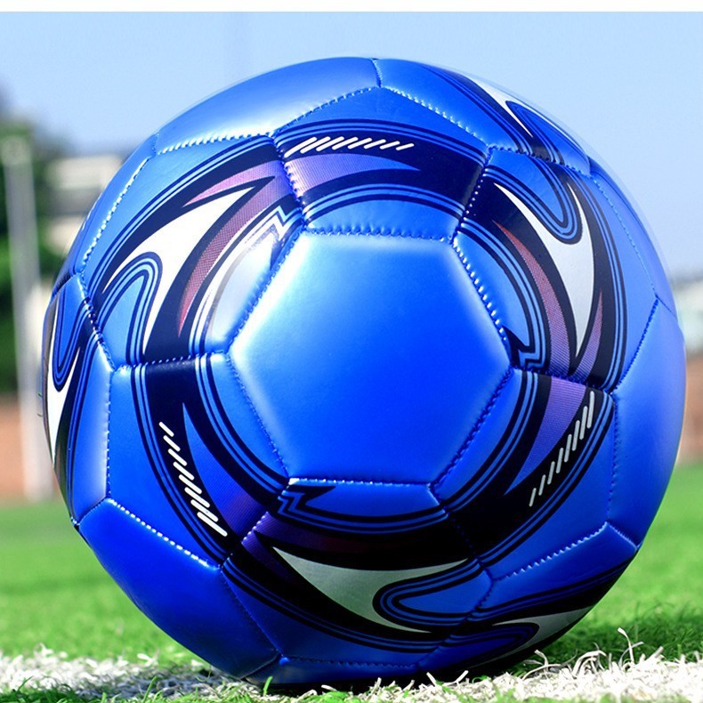 サッカー卸売りメーカー直販3号4号5号小中学生成人訓練試合白黒PVC機縫いPU|undefined