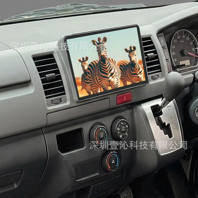 Suitable for 10-18 Models of Toyota Hiace Hiace Frame Android Large Screen Navigation Frame Center Control Panel Dvd Modification