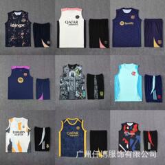 ファン版サッカー服トレーニング服ベストセット2526バイエルン国米曼聯皇馬チェルシーバッサユニフォーム