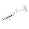 USB extender HUB HUB docking station multifunctional one-to-four computer splitter typec docking station
