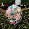 Internet celebrity printing transparent wave ball double -sided printed wave ball wedding festival party supplies