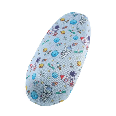 cover breathable 3D honeycomb mesh: Electric car cushion - space-cyan-code-s