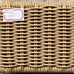 金藤手作りプラスチック藤条編み材料peシミュレーション藤帯屋外家具椅子涼竹席バスケット工場