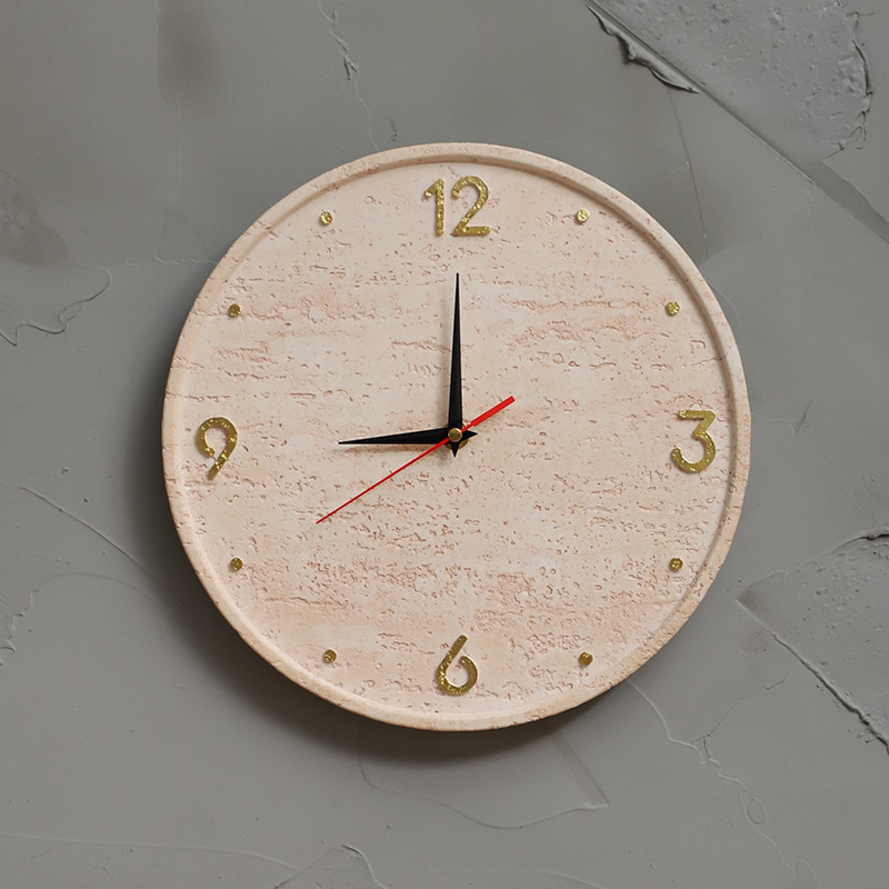 Customized High-End Wall Clock for Living Room, Stylish 2026 New Model Decorative Painting Wall Clock, Creative and Simple Design