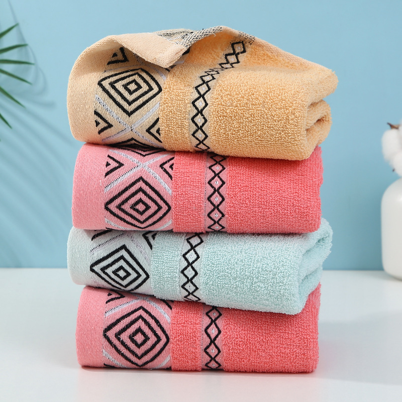 100g pure cotton 32-strand towel 100% cotton household soft and absorbent men's and women's face washcloth wedding gift wholesale