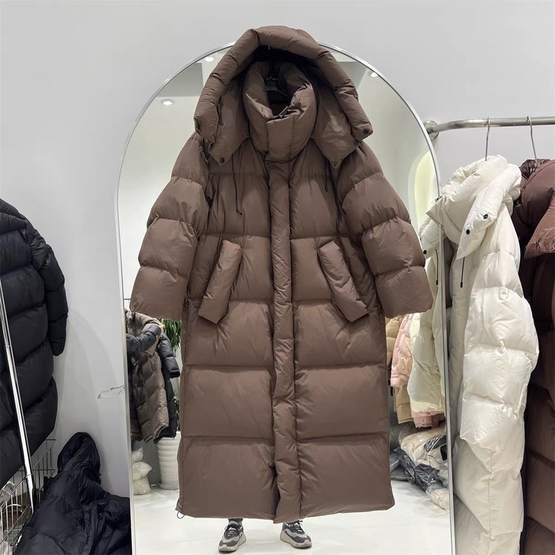 Extra-Long down Jacket for Women, 2026 Winter New Style, High-End Street Fashion, Over-The-Knee to Ankle, Thick Quilted Coat Extra-Long down Jacket for Women, 2026 Winter New Style, High-End Street Fashion, Over-The-Knee to Ankle, Thick Quilted Coat