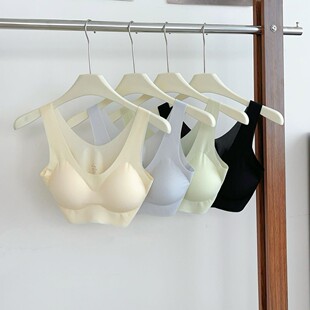 ABBY & CONNIE Summer Ultra Thin Naked Oxygen bra888# Traceless Sports Lingerie Thin No Steel Ring