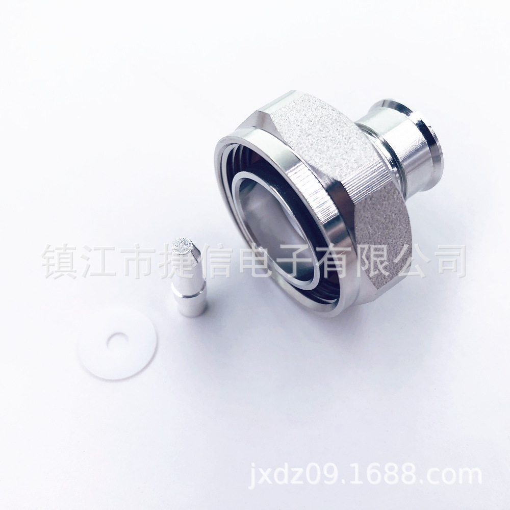 DIN-J1/2SH超柔焊接式连接器  DM-1/2S焊接式接头  7/16焊接接头